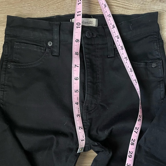 MADEWELL | 10" High-Rise Skinny Jeans in Carbondale Wash F9226 - Picture 5 of 8